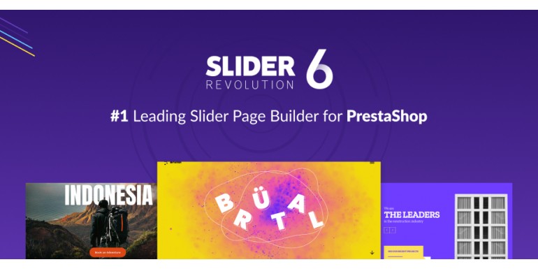 Slider Revolution 6 for PrestaShop is available now